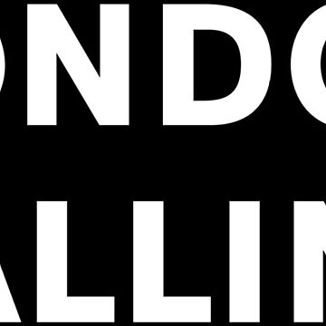 Artwork thumbnail, The Clash - London Calling by WeirdStuffs