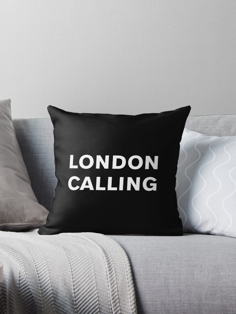 Thumbnail 1 of 4, Pillow, The Clash - London Calling designed and sold by WeirdStuffs.