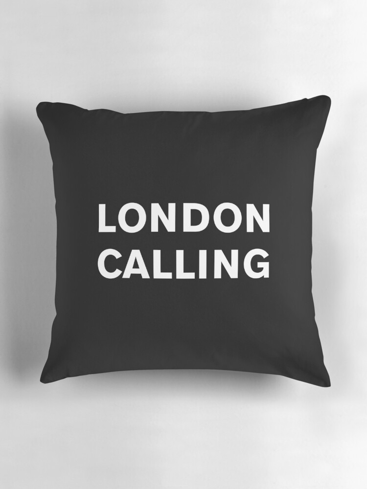Thumbnail 3 of 4, Pillow, The Clash - London Calling designed and sold by WeirdStuffs.