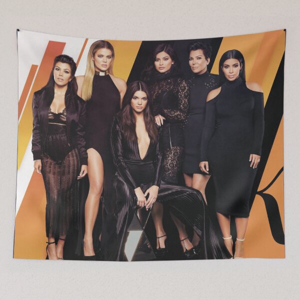 Item preview, Kardashian's family! Tapestry designed and sold by StyleHubDesign.
