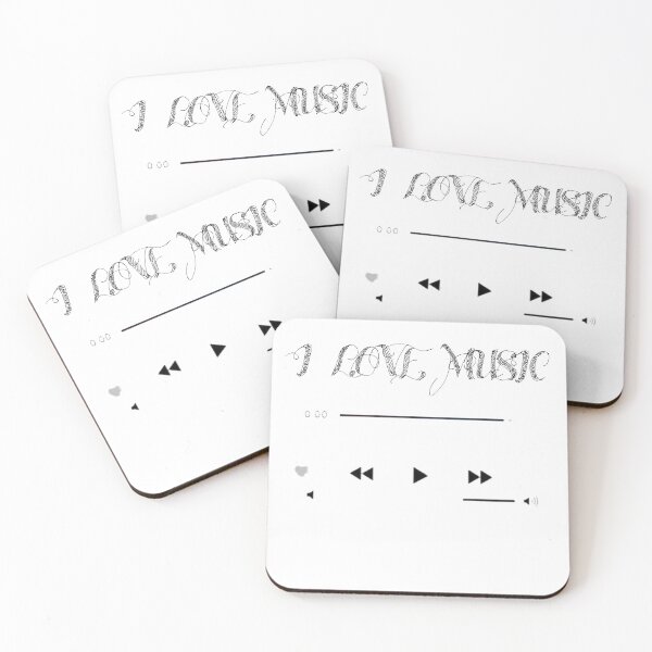 Item preview, I Love Music  designed and sold by SKETCH BOOK.