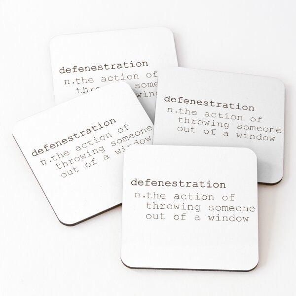 Item preview, Defenestration Definition designed and sold by PorcupineQuinn.