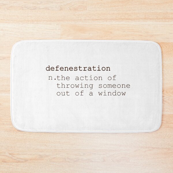 Item preview, Defenestration Definition designed and sold by PorcupineQuinn.