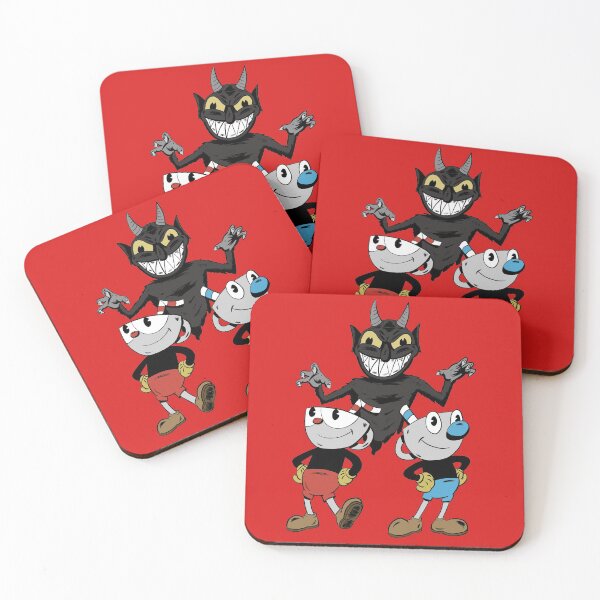 Aperçu de l'œuvre Cuphead et Mugman créée et vendue par blacksnowcomics.