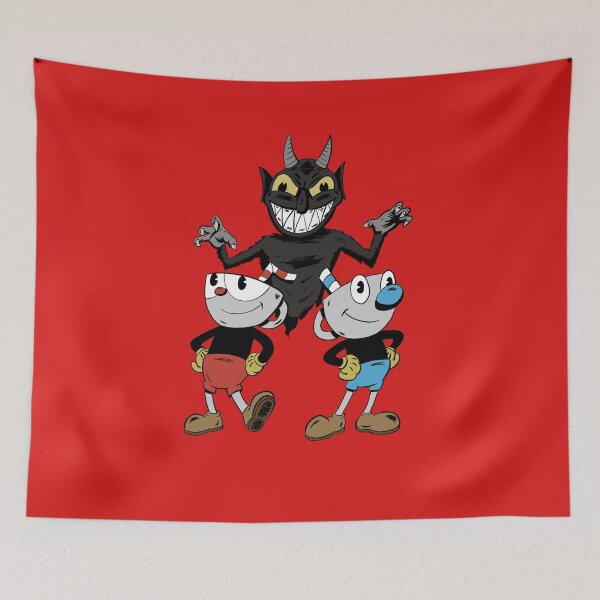 Aperçu de l'œuvre Cuphead et Mugman créée et vendue par blacksnowcomics.