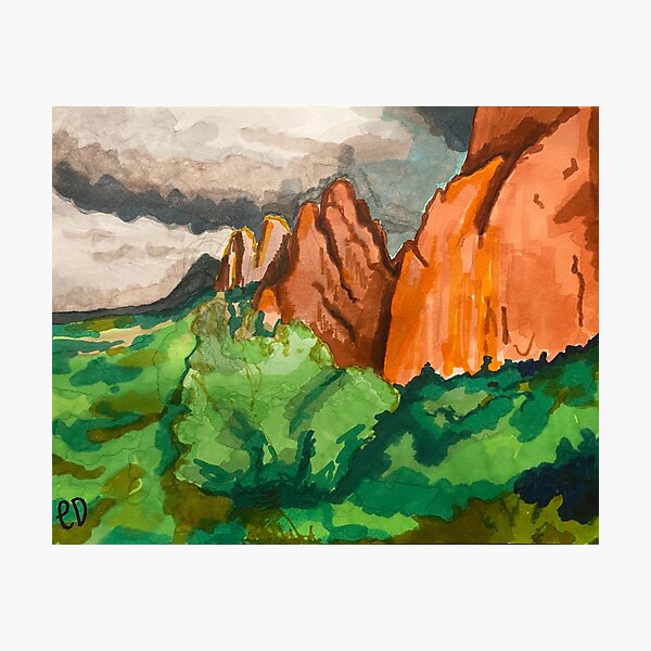 Item preview, Garden of the Gods designed and sold by elliot-draznin.