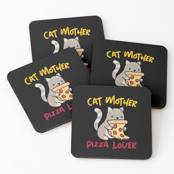 Item preview, Cat Mother Pizza Lover designed and sold by FitFabFunny.