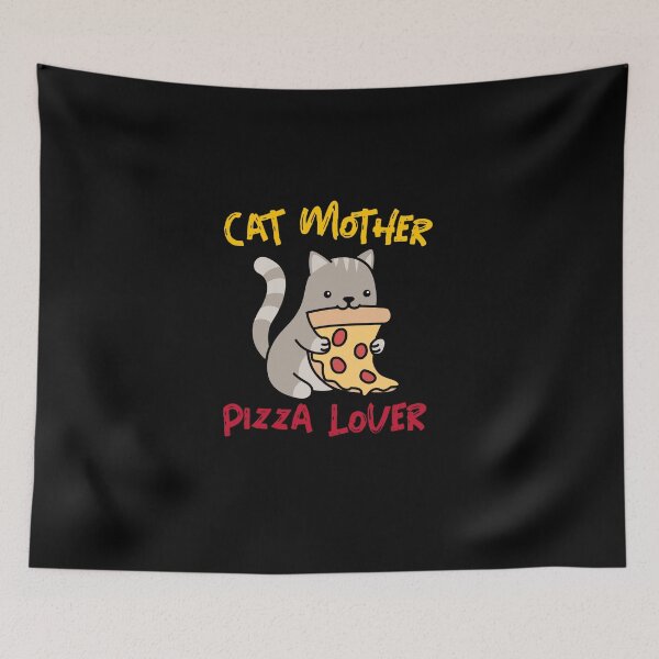 Item preview, Cat Mother Pizza Lover designed and sold by FitFabFunny.