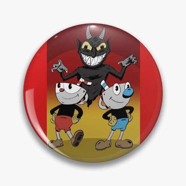 Artikelvorschau, Cuphead und Mugman entworfen und verkauft von blacksnowcomics.