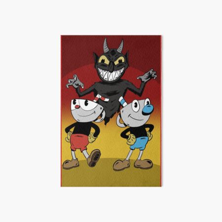 The cuphead show Art Board Print for Sale by Pini - Toon