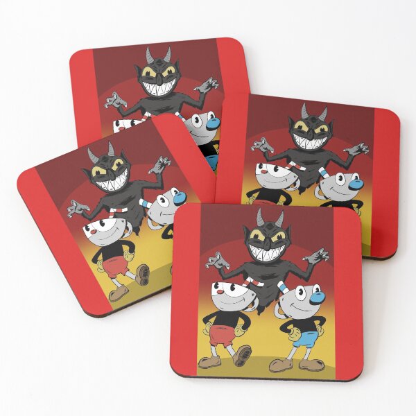 Item preview, Cuphead and Mugman designed and sold by blacksnowcomics.