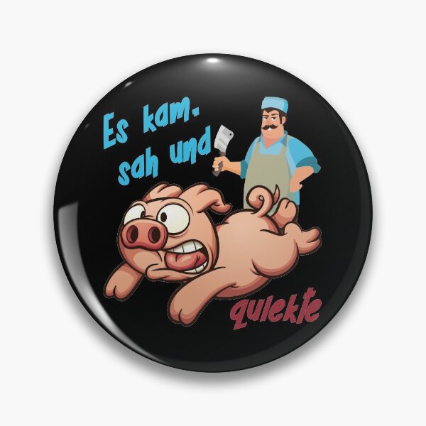 Artikelvorschau, Schwein Metzger Es kam sah und quiekte Schlachten entworfen und verkauft von OmmeDesigns.