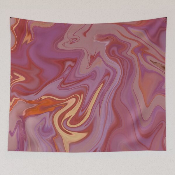 Item preview, HS1 marble inspired pattern. Styles colors pink, purple, blush, orange, abstract art  designed and sold by ArtBIU.