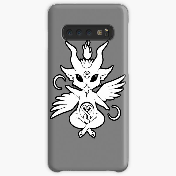 Granizo Satanás Diablo Iglesia Death Metal Baphomet 666 Cartera De Cuero Teléfono Estuche Cubierta