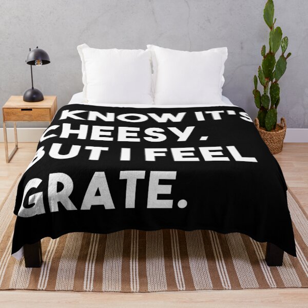 Item preview, i know it’s cheesy, but i feel grate. funny pun food cheese designed and sold by miftake.