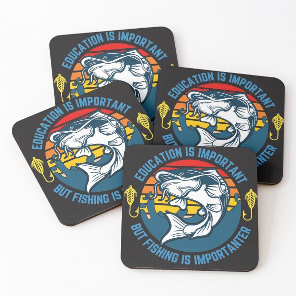 Item preview, Education Is Important But Fishing Is Importanter designed and sold by BahiaStyle.
