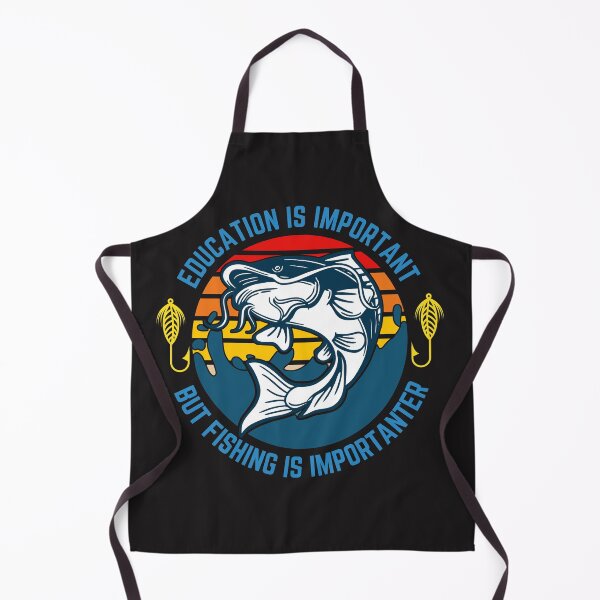 Item preview, Education Is Important But Fishing Is Importanter designed and sold by BahiaStyle.