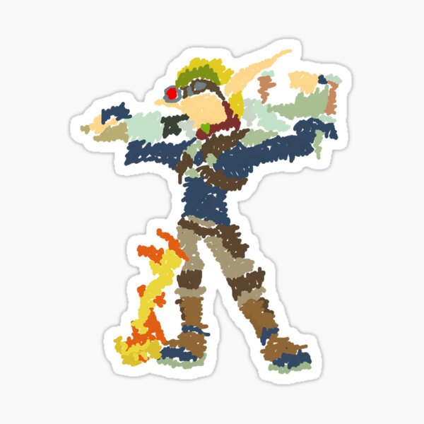Item preview, Jak and Daxter - Scribble Art designed and sold by GamersInk.