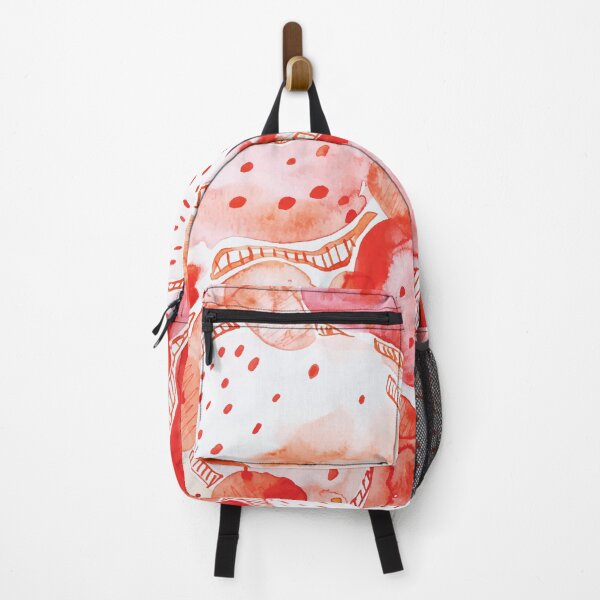 Item preview, Abstract Art Red & Pink Watercolour designed and sold by Walk-It-Off.