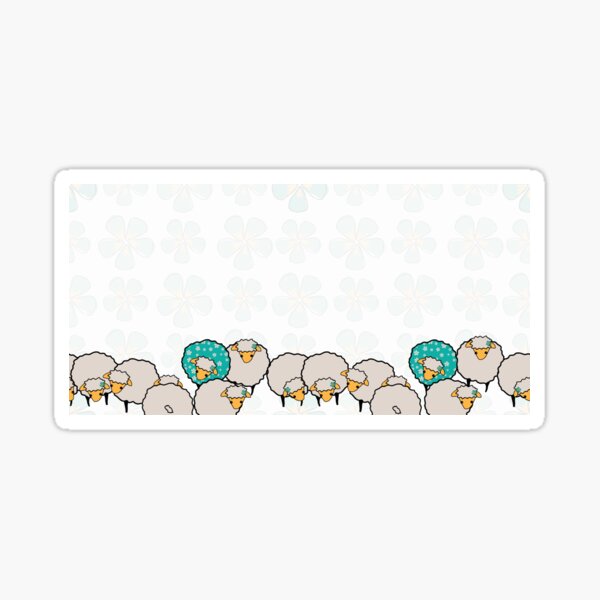 No Black Sheep Here Sticker