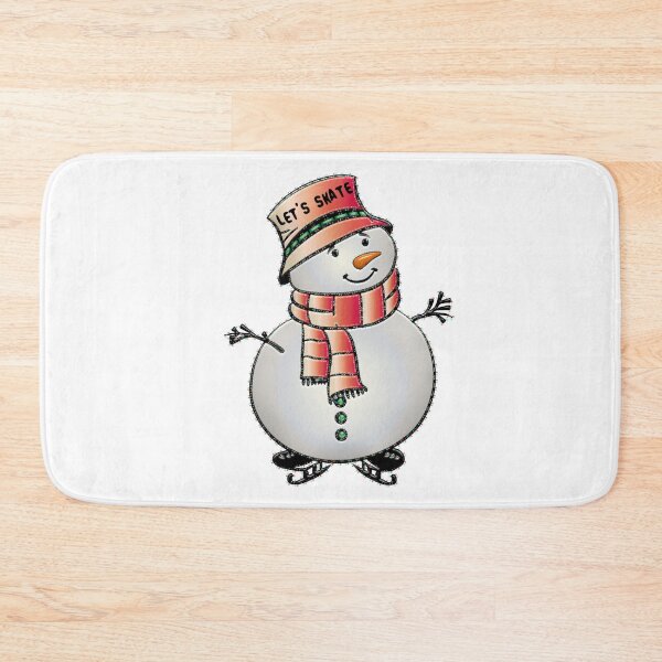 Item preview, Vamos a patinar muñeco de nieve designed and sold by ActRightToday.