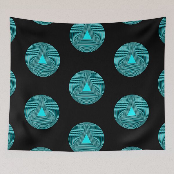 Item preview, Psychedelic Blue Fractal - Peter designed and sold by Mustard Prophet.