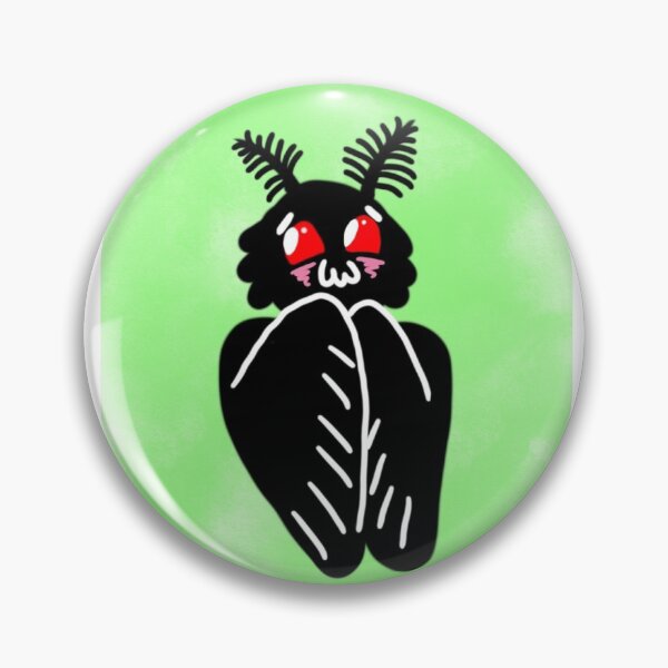 Item preview, Cute Mothman -- Green designed and sold by localcryptidboi.