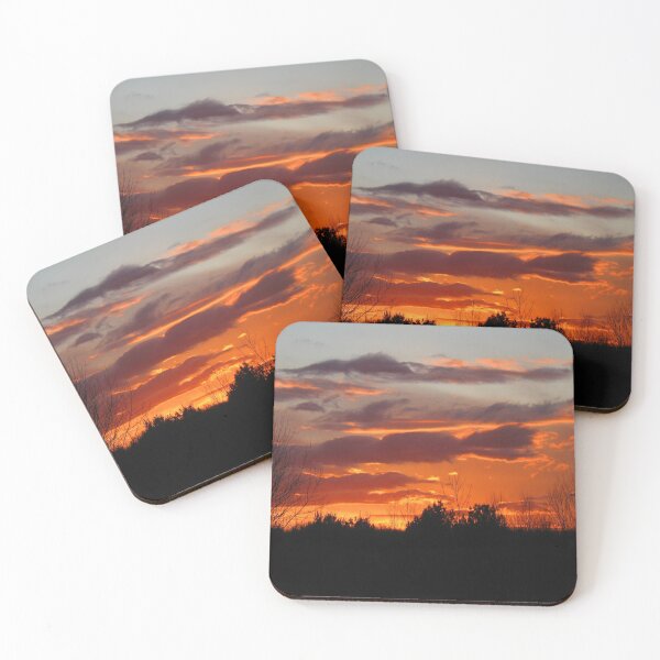 Item preview, Orange fire sunset designed and sold by SariePhotograph.