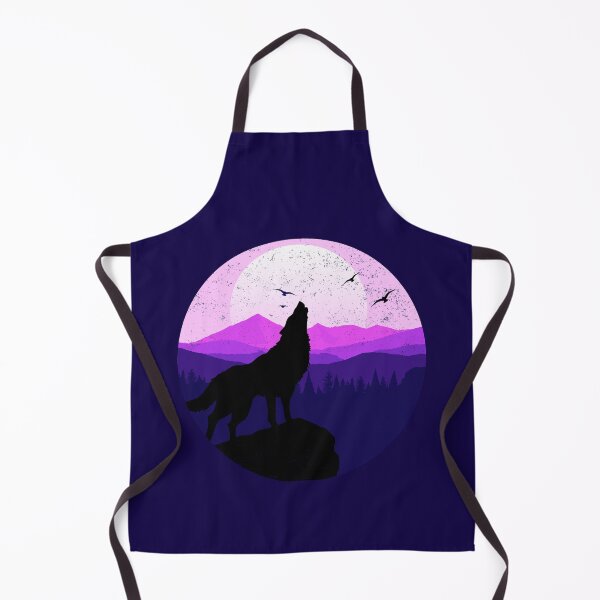 Item preview, Alaska Outdoor Wildlife Wolf in Distressed Print designed and sold by trendyzcom.