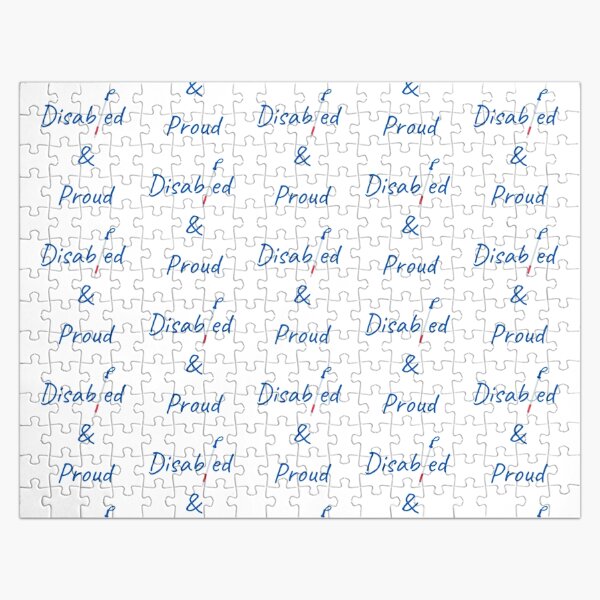 Disability Jigsaw Puzzles Redbubble