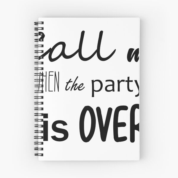 Item preview, Call me when the party is over designed and sold by Bacilococo.