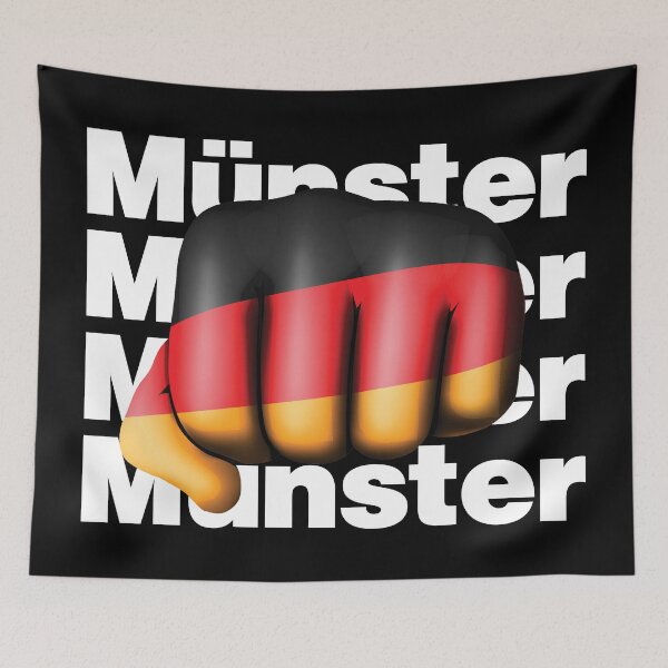 Item preview, Strong Munster Germany Fist Deutschland Flag  designed and sold by elhefe.