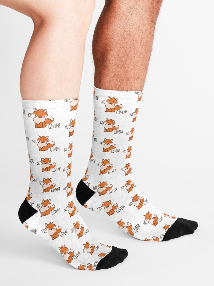 Alternate view of No Fox Given! Socks
