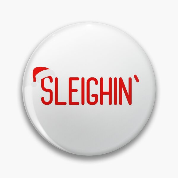 Item preview, Sleighin' Christmas Pun designed and sold by Ginny 168.
