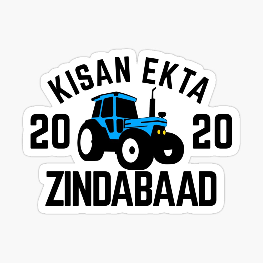 Buy Kisaan Majdoor Ekta Zindabaad - Support Indian farmers T-Shirt Online  at desertcartOMAN