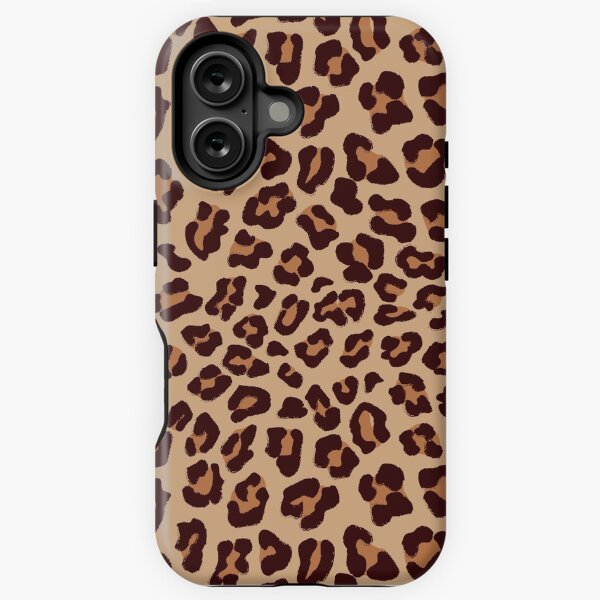 Item preview, Gold brown leopard print  designed and sold by pencilprincess studio.