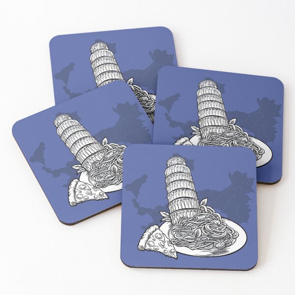Item preview, Pisa (Pizza) Tower Funny Design designed and sold by gnunes81.