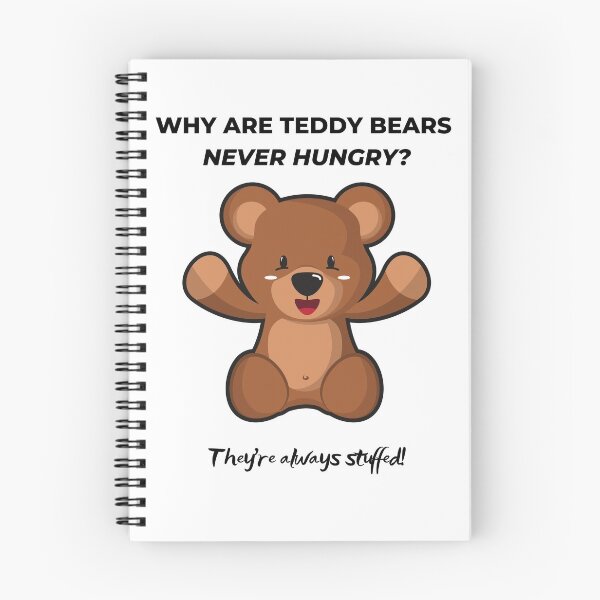 Item preview, Why are teddy bears never hungry? They’re always stuffed! designed and sold by MuscleCarTs.