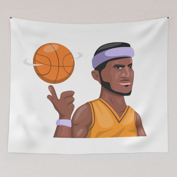 Item preview, basketball player athlete sport character cartoon illustration designed and sold by aryoyo.