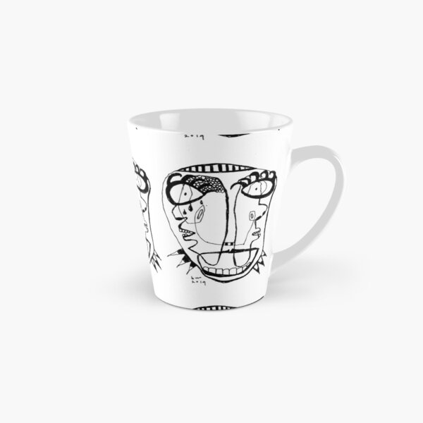 Neon Faces 4 Tall Mug