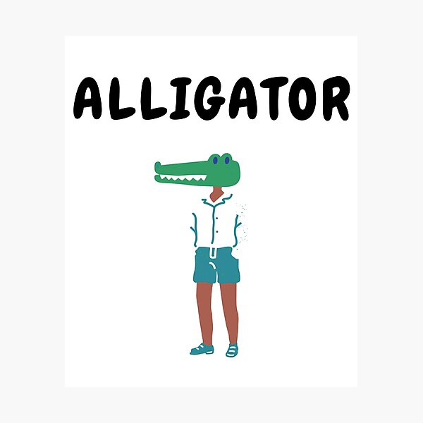 Item preview, Slightly Wrong ALLIGATOR sarcastic quote t shirt [SW5]  designed and sold by HIPNOTIZAR  CRAFTS.
