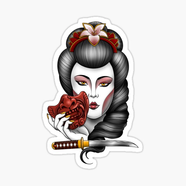 Item preview, Geisha Girl designed and sold by AmyGeorgeArt.