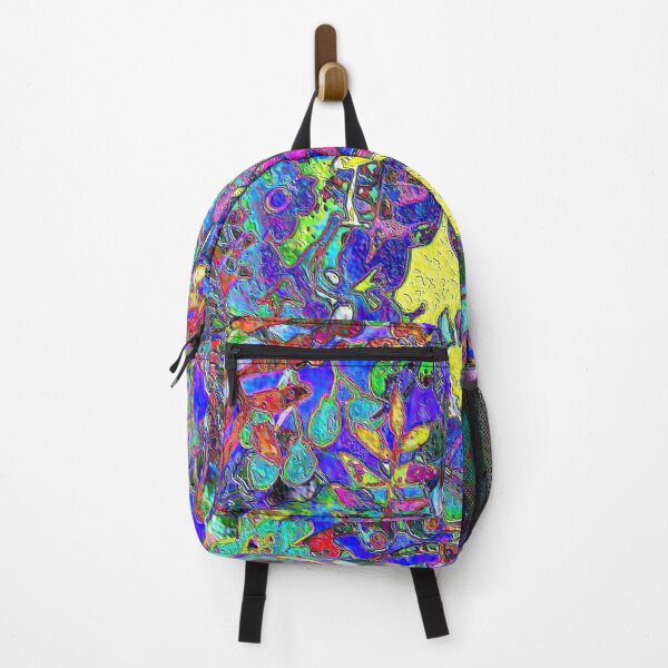 Item preview, vibrant abstract floral designed and sold by yonni.
