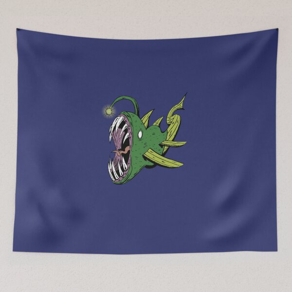Item preview, Monster Fish designed and sold by blacksnowcomics.