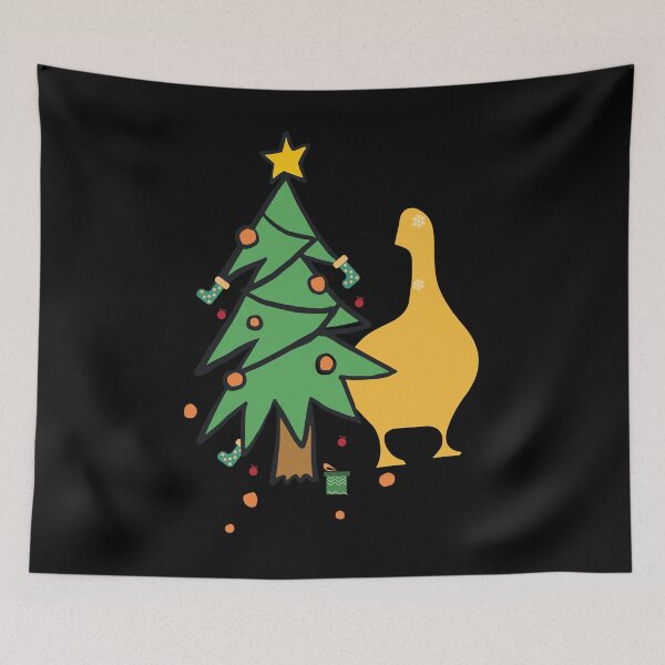 Item preview, Muscovy Duck Lovers Gifts -Christmas Tree and Muscovy Duck designed and sold by abcxyzsma.