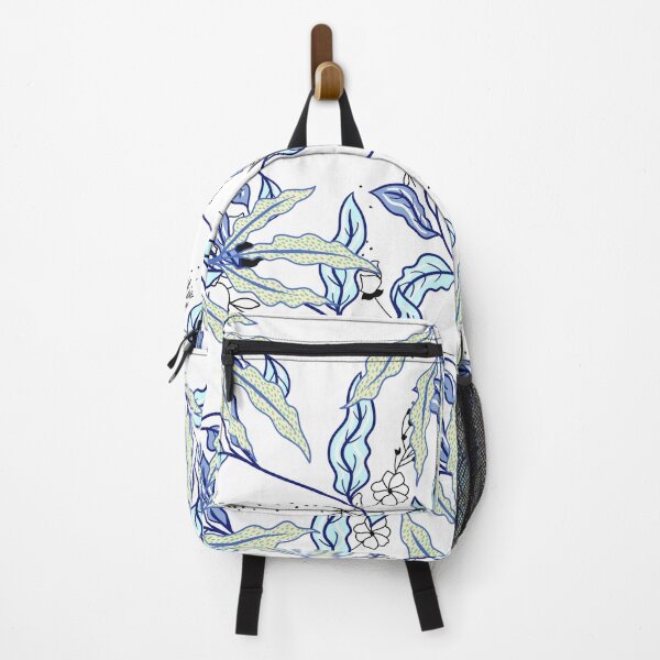 Item preview, blue leaves designed and sold by crissenshop.