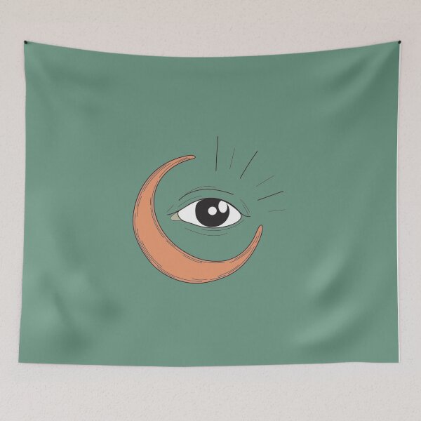 Item preview, Eye in the moon designed and sold by Zaziart.