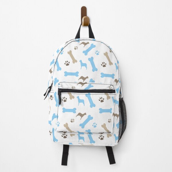Item preview, bones with dogs on a white background designed and sold by Olha Volokhova.