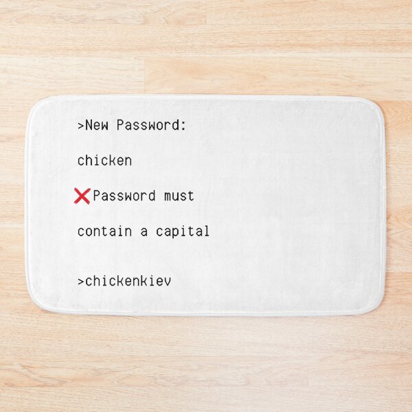 Item preview, Funny Banter: Password - chickenkiev designed and sold by Gregredfern.