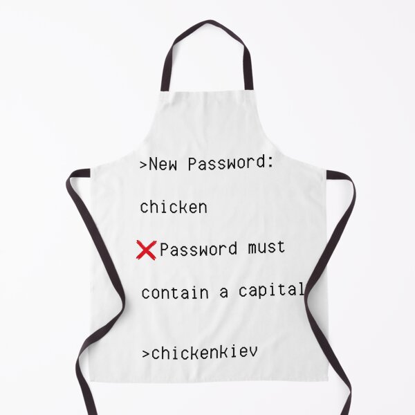 Item preview, Funny Banter: Password - chickenkiev designed and sold by Gregredfern.